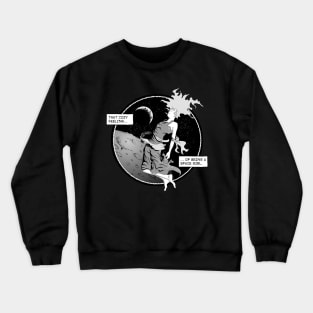 Space Girl Crewneck Sweatshirt